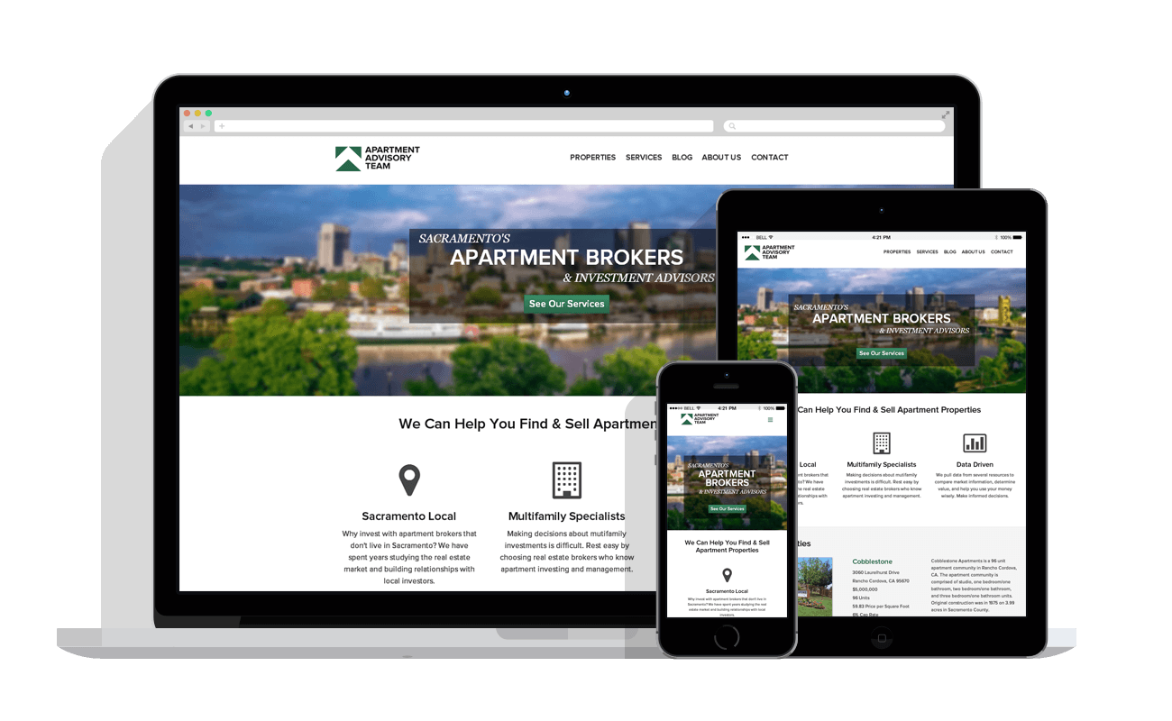 Responsive website preview